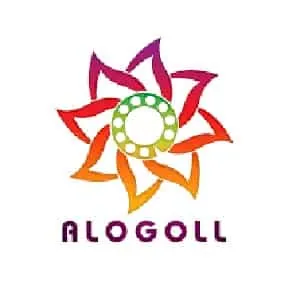 لوگوی رسمی فروشگاه الو گل